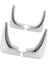 Beyaz Oto Çamur Flap Splash Guard Çamurluk Çamurluk Tesla Model 3 2016-2019 (Yurt Dışından) 3