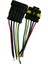 10 Kit 5 Pin Tel Konektör Fiş Kablo Demeti Klipsleri (Yurt Dışından) 3