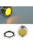 Araba Motosiklet 12V 19MM Dash Panel Gösterge Işığı Wrie Kurşunları Sarı (Yurt Dışından) 2