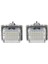 2 Adet LED Sayı Plaka Işıkları Benz C W204 E W212 S W221 cl Için Uygun (Yurt Dışından) 2