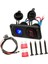 Araba Deniz Şarj Cihazı 12V 24V Su Geçirmez Çift USB Fast Charger Socket Güç Çıkışı (Yurt Dışından) 3