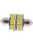 Araba Dc 12V S31 5050 31MM Festoon 6led Iç Işık Lambası 6000 ~ 7000K (Yurt Dışından) 4