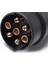 7-Pin 7 Yollu 12 V Kamyon Römork Tekne Hattı Işık Fiş Soket Konnektör Adaptörü (Yurt Dışından) 4