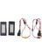 Audi A1 A3 A4 A5 A6 A7 Q3 Q5 Için 2 Paket LED Plaka Lambaları (Yurt Dışından) 4