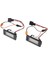 Audi A1 A3 A4 A5 A6 A7 Q3 Q5 Için 2 Paket LED Plaka Lambaları (Yurt Dışından) 5