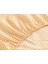Diamond Stripe Kolay Ütülenir Tek Kişilik Lastıklı Çarşaf 100 x 200 cm Sarı 3