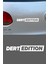 25 x 4 cm Dert Edition Oto Cam Sticker Araba Sticker 1