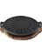Mini Pratik Barbekü Altlığı, Ahşap 2