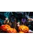 Teknoloji World Hallowen LED Işıklı Neon Maske 3 Modlu Parti Eğlence Maskesi Mor Mor 3