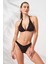 Dudi Kaplı Üçgen Bikini Siyah 231224 1