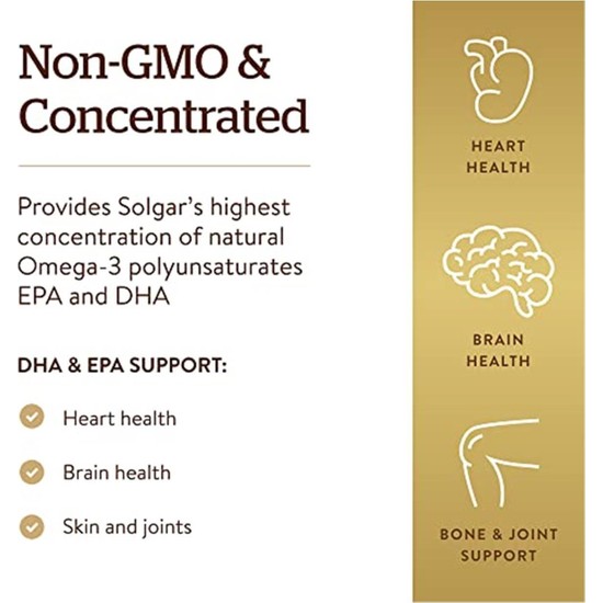 Solgar Omega 3 950 Mg Epa + Dha 50 Softjel Fiyatı