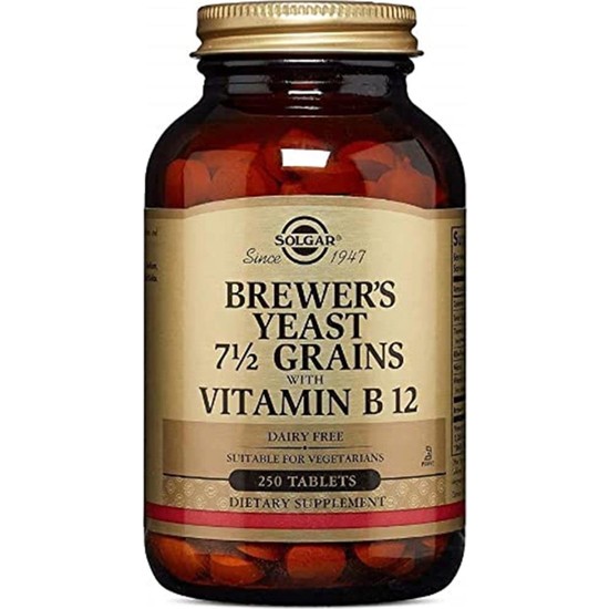 Solgar Brewer´S Yeast With Vitamin B12 250 Tablet Fiyatı