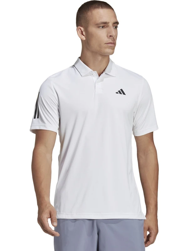 adidas AHS3268 Adidas Club 3str Polo Erkek T-Shirt Beyaz
