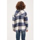 DeFacto Erkek Çocuk Oversize Flanel Uzun Kollu Gömlek Y9159A623SP