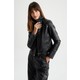 DeFacto Su İtici Suni Deri Biker Ceket Y7156AZ23SP