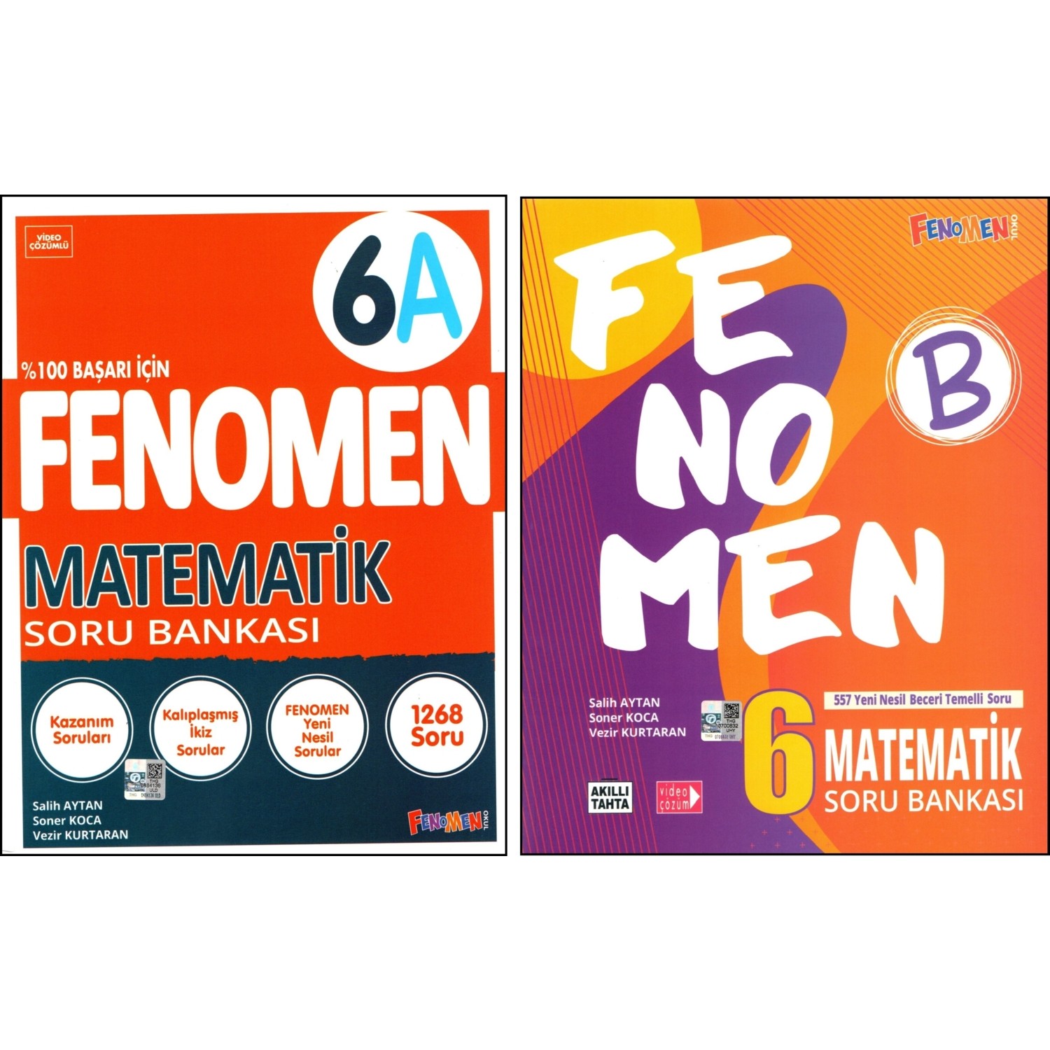 Fenomen Yayıncılık Fenomen 6. Sınıf Matematik Soru Bankası A Kitabı