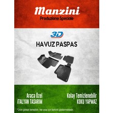 Manzini Peugeot 301 3D Havuzlu Paspas 2012-2021