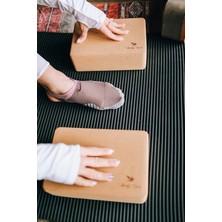 Lovelybird Mantar Yoga Blok 800 gr 7,5x15x23 cm Cork Block