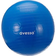 Avessa 55 cm Pilates Topu Mavi Pompalı