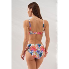 Pierre Cardin Rhode Bantlı Toparlayıcı Bikini Garden 231237-D