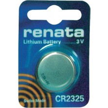 Renata Düğme Pil Cr 2325 Lityum CR2325 190 Mah 3 V 1 Adet.