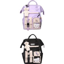 2x Sırt Çantası Daypack Kampüs Cep Hediyesi (Yurt Dışından)