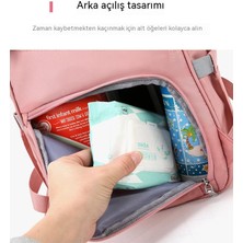 Gu Wei Xuan Yi Peak Çok Fonksiyonlu Anne Çantası Bebek Çantası (Yurt Dışından)