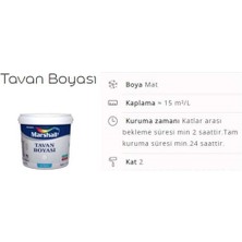 Marshall Beyaz Tavan Boyası 10 kg