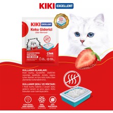 Kıkı Excellent Kedi Koku Giderici Çilek Kokulu 25 Gr. 12 Adet KC203M12