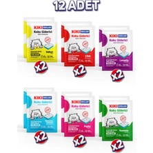 Kıkı Excellent Kedi Koku Giderici 2'li 6 Model 25 Gr. 12 Adet KC207M12