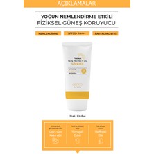 PEKAH Yoğun Nemlendirme Etkili Fiziksel Güneş Koruyucu 70ml Skin Protect UV Sun Block