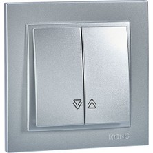 Mono 500-002125-113 Despina Gümüş Jaluzi Kumanda - Çerçevesiz