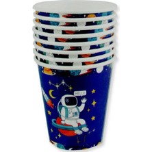 Kidspartim Astronot Uzayda Karton Bardak