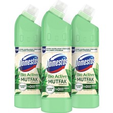 Domestos Çamaşır Suyu Bio Active Mutfak Maksimum Hijyen 750 ml x 3 Adet