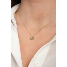 Güzide 14 Ayar Altın Fil Kolye