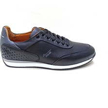Marcomen Siyah Deri Erkek Sneaker Ayakkabı