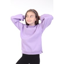 Toontoy Kids Kız Çocuk Nakışlı Sweatshirt