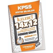 Yönerge Yayınları Yönerge 2023 KPSS Eğitim Bilimleri Program Geliştirme, Sınıf, Öğretim Teknolojileri, Materyal 14 x 12 Deneme Çözümlü