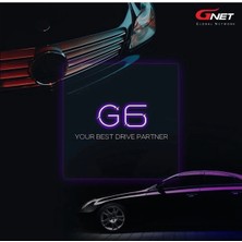 Gnet  G6 Fullhd 2 Kameralı Wi-Fi Türkçe Ekranlı Park Modlu Araç Kamerası