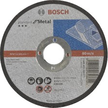 Bosch Avuç Taşlama Makinesi 750 Watt 115MM Spiral Avuç Içi Taşlama Sipral + 2 Adet Metal Kesme Diski