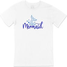 Mermaid Beyaz Tişört