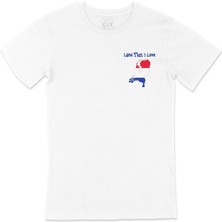 Land That I Love Hollanda Cep Tasarım Baskılı Beyaz Tişört