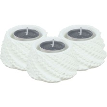 Stein Kohle Şamdan Dekoratif Mumluk Şamdan Tealight ve Uzun Mum Uyumlu Ejderha Yumurtası Model