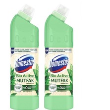 Domestos Çamaşır Suyu Bio Active Mutfak Maksimum Hijyen 750 ml x 2 Adet