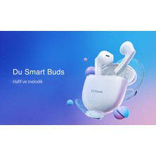 Xiaoda Xiaodu Du Smart Buds Bluetooth Kablosuz Kulaklık - Ipx4 Suya Dayanıklı - Bluetooth 5.0- 2023 Yeni Model - (Distribütör Garantili)