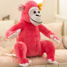 My Friend Toys 44 cm Pembe Maymun Peluş Oyuncak