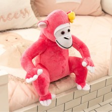 My Friend Toys 44 cm Pembe Maymun Peluş Oyuncak