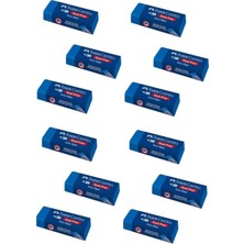 Faber-Castell  12 Ad Sınav Silgisi Mavi