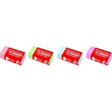 Faber-Castell  Dust-Free Renkli Silgi 24`lü Kutu