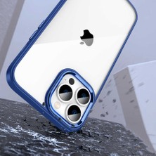 Canpay Apple iPhone 14 Pro Kılıf Case, Kamera Lens Korumalı Elektroplatin Kaplama Sert Pc Koruyucu Colourful Platinum Serisi